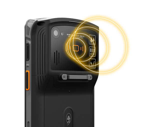 هندهلد موبایل کامپیوتر صنعتی اندروید برند Urovo مدل (Short Range UHF)DT50 UHF RFID